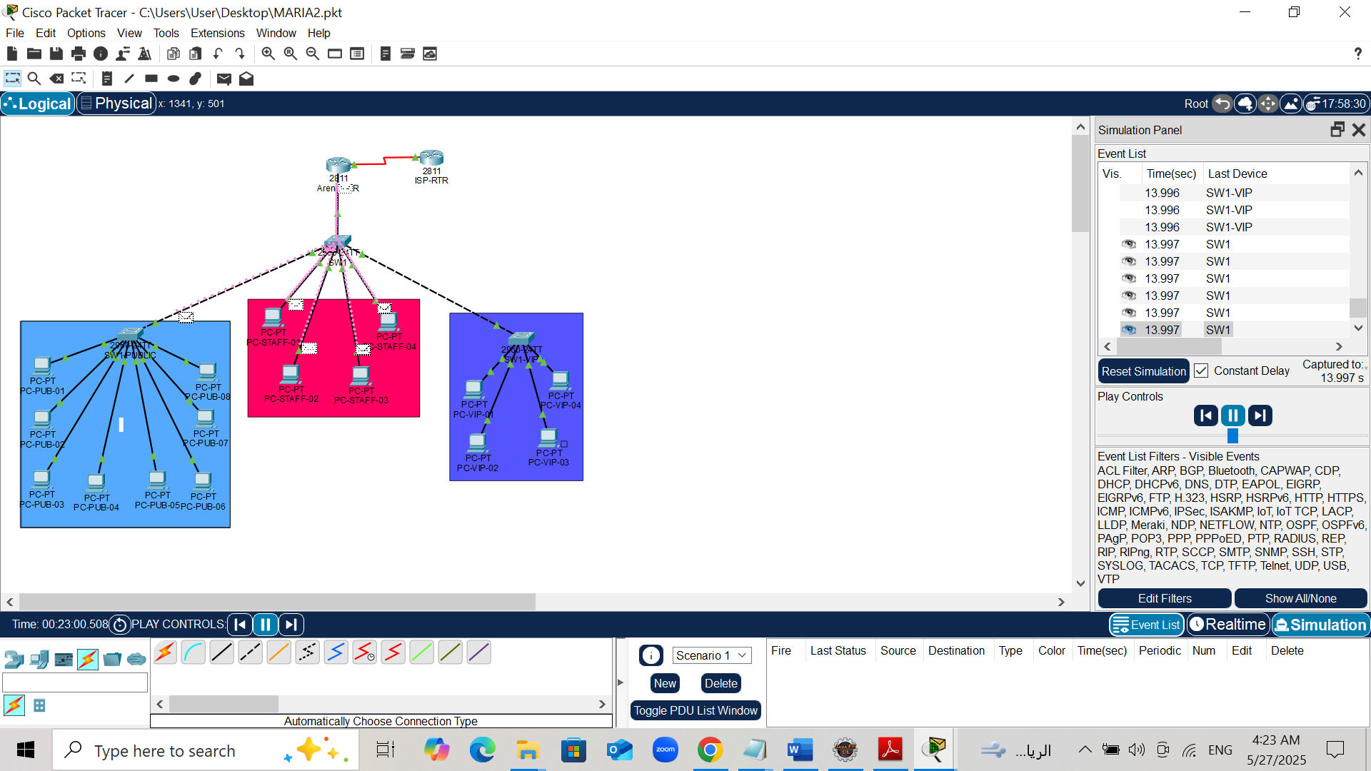 Game Arena Networks